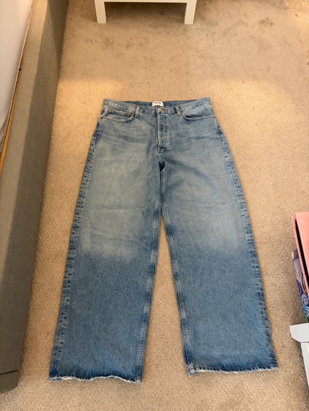 Agolde low slung baggy jeans - Picture 1 of 3
